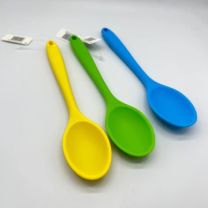 Creative Cooking Silicone Spoon Solid Blue 20cm