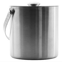 Bar Butler Double Wall Ice Bucket with Lid Stainless Steel 1.7L