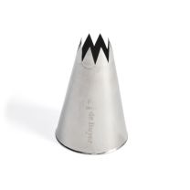 de Buyer Stainless Steel Star Nozzle 18mm