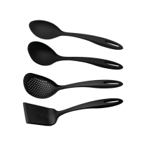 Tramontina Utensil Set 4 Piece Black