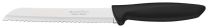 Tramontina Plenus Bread Knife with Black Handle 17cm
