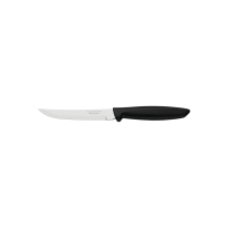 Tramontina Utility / Steak Knife Smooth Blade with Black Handle 13cm