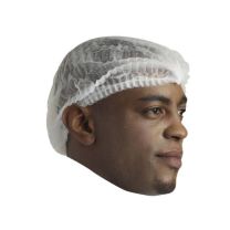 Disposable Mop Cap - Pack of 100 (White)