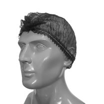 Disposable Mop Cap - Pack of 100 (Black)