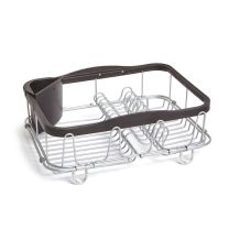 Umbra Sinkin 3 in 1 Dish Rack Black & Nickle