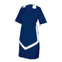 Ladies Housekeeping 3 Piece Navy And White XXL