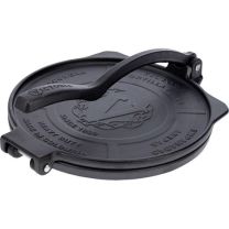 Victoria Cast-Iron Tortilla Press 25cm Black