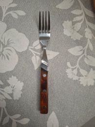 Steak Fork Wooden Handle