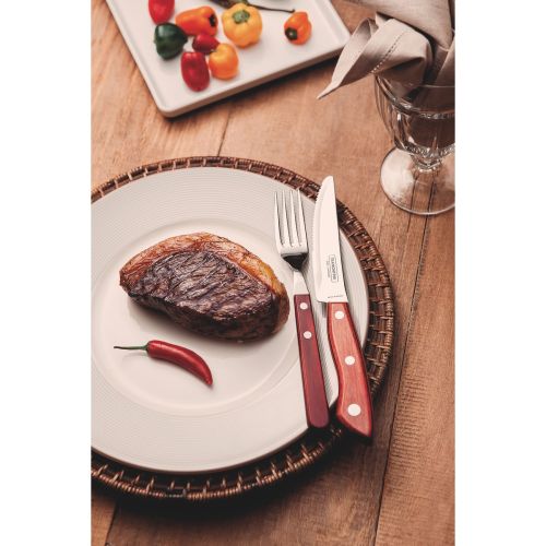 Tramontina Jumbo Steak Knife 13cm Round Tip Full Tang Red 80th Deal A perfect kitchen serves many functions: banks kitchen shop