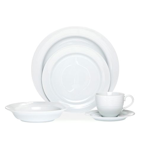 Dinner Piece 20 White Arctic Noritake 　計２０ピース セット 4 　食器 Scapes White Noritake Set Whitehouse – Ceramic | 食器