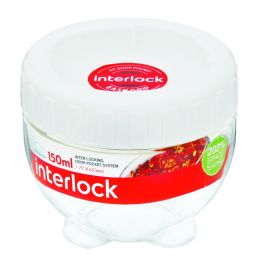 Lock & Lock Interlock Container White 150ml | Houseware | Banks Kitchen