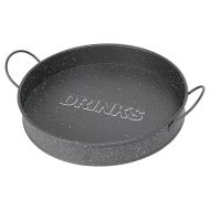 Bar Butler Bar Tray Grey and Mottled White