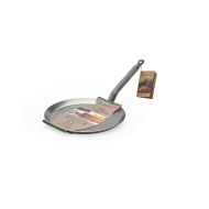 de Buyer Pancake Pan Heavy Quality Steel 24cm  
