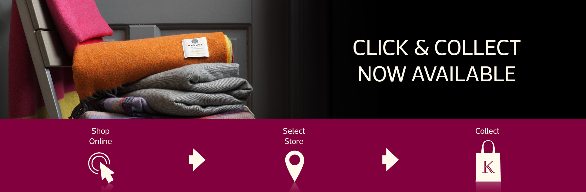 ORDER ONLINE AND COLLECT