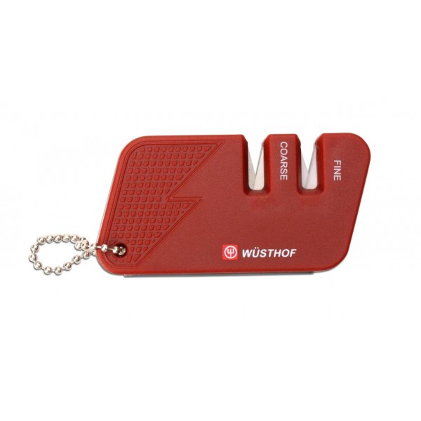 Wusthof Mini Knife Sharpener Red